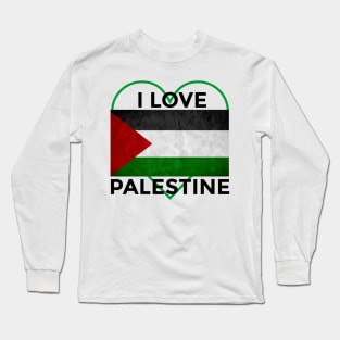 I LOVE PALESTINE Long Sleeve T-Shirt